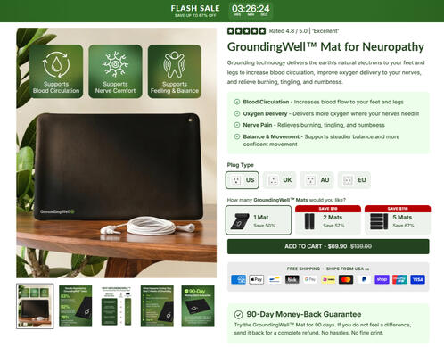 DTC Desktop Landing Page (2026)