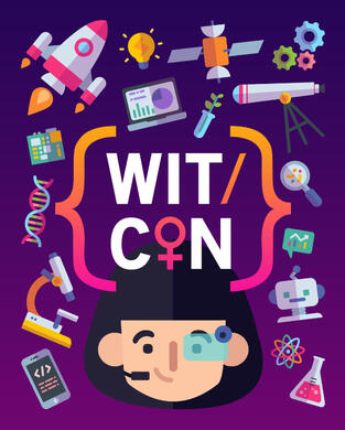 WiTCon (Women in Tech Conference) 2019 Poster