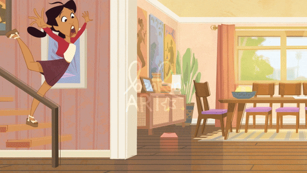 My Version of a scene from Disney's "The Proud Family" (2023)